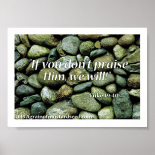 Póster Oraciones de las Escrituras Biblias