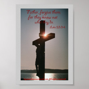 Póster Oraciones de las Escrituras Biblias