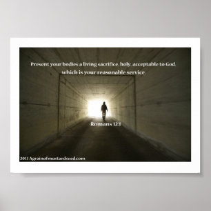 Póster Oraciones de las Escrituras Biblias