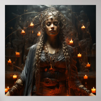 Póster Oráculo de Delfos