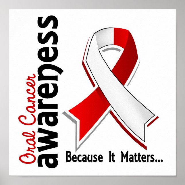 Póster Oral Cancer Awareness 5 (Frente)
