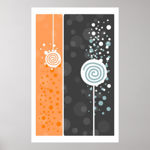 Póster Orange