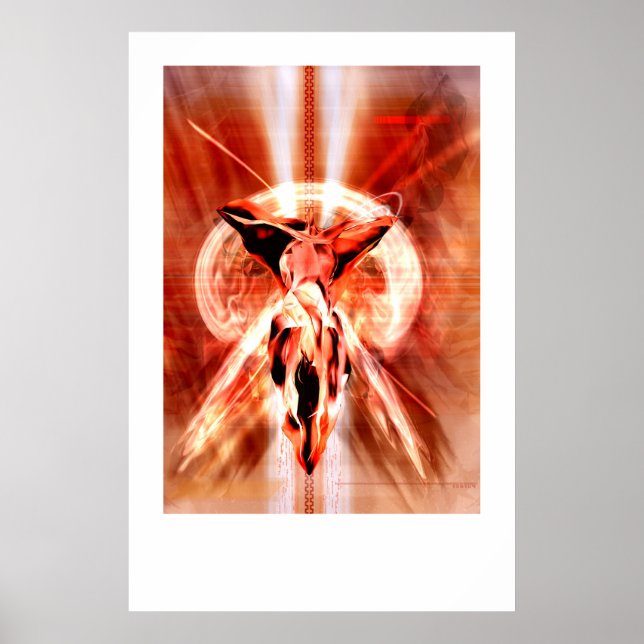 Póster Orangecross v2 (Frente)