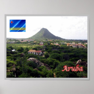 Póster Oranjestad - Aruba -