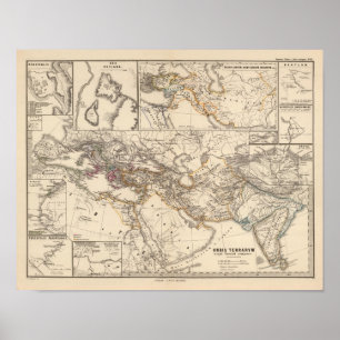 Póster Orbis terrarum regni Persici tempore