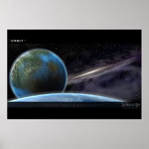 Póster Órbita