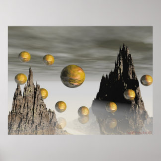 Póster Órbita mística