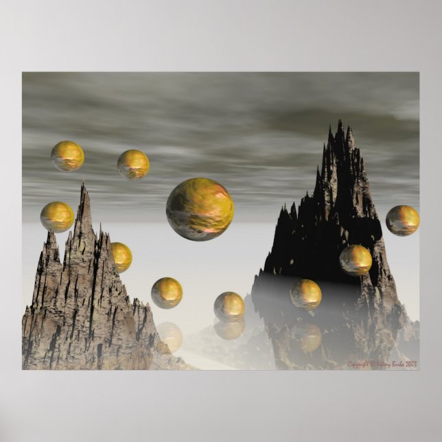 Póster Órbita mística (Frente)