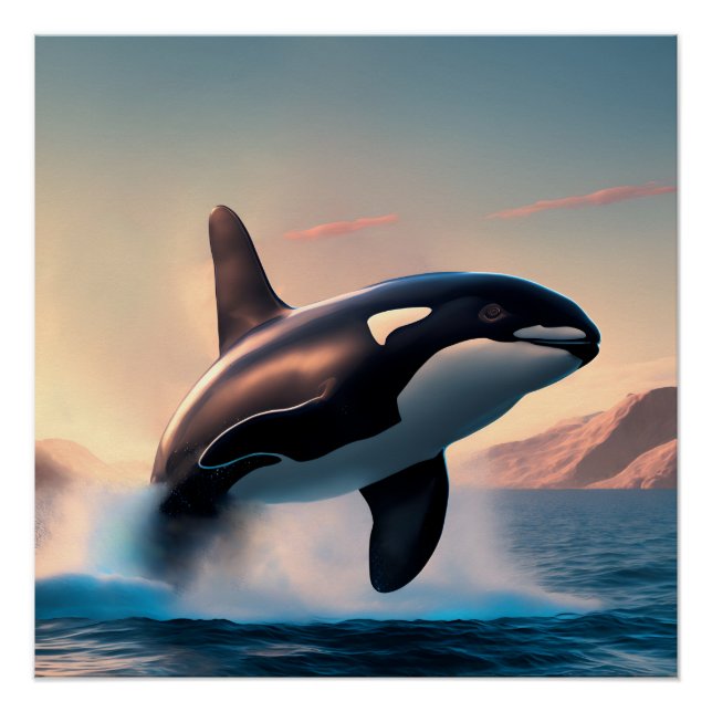 Póster Orca (Anverso)