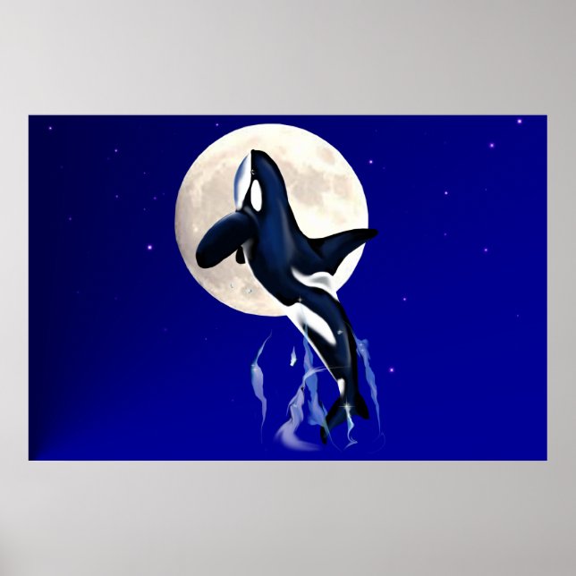 Póster Orca Moon Poster (Frente)