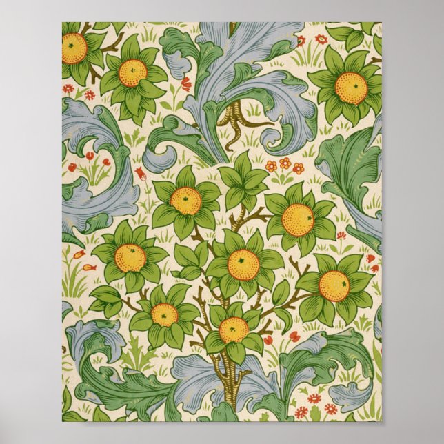 Póster Orchard Dearle 1899 Por William Morris (Frente)
