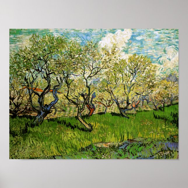 Póster Orchard en Blossom Amsterdam Bella Artes Van Gogh (Frente)