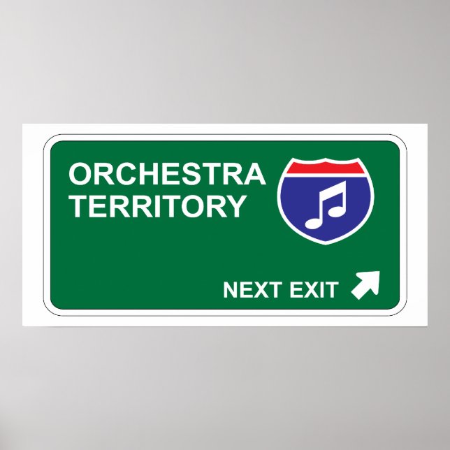 Póster Orchestra Next Exit (Frente)