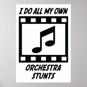 Póster Orchestra Stunts