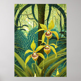 Póster Orchid Art V50