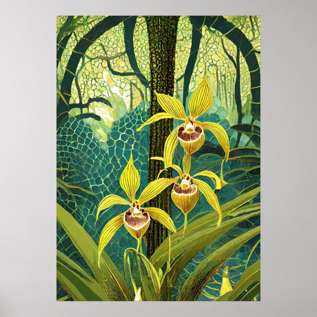 Póster Orchid Art V50 (Frente)