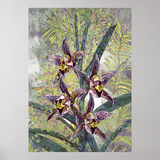 Póster Orchid Art V56 (Frente)