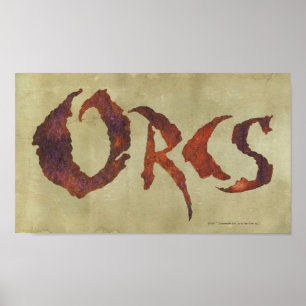 Póster Orcs