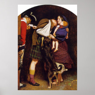 Póster Orden de liberación de John Everett Millais
