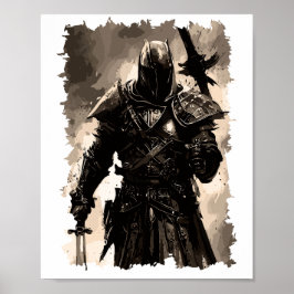 Póster Orden Santo de los Caballeros Templarios