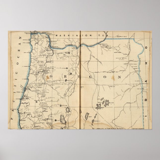 Póster Oregón 2 (Frente)