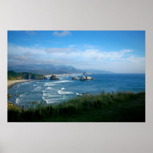 Póster Oregon Coast