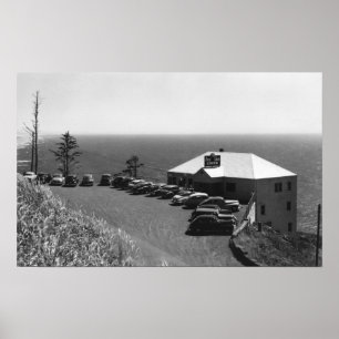 Póster Oregon Coast Sea Lion Caves Oficina Principal