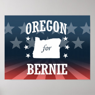 PÓSTER OREGON PARA LAS CHORREADORAS DE BERNIE