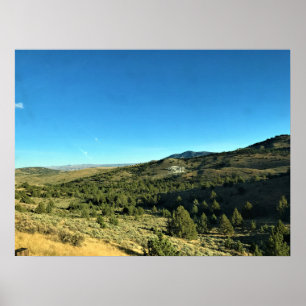 Póster Oregón Rural, Juntura, Condado de Malheur, Oregó