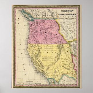 Póster Oregón y California 2