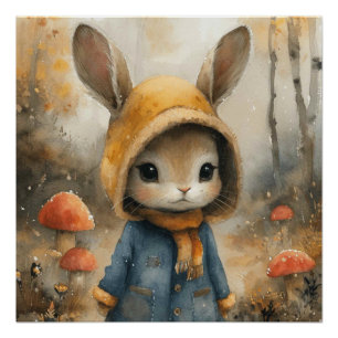 Póster Orejas de Encanto: Un Conejo de Fantasía