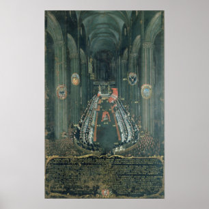 Póster Organ panel  ,The Sitting of the Council