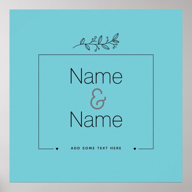 Póster Orgánico te casarás conmigo orion nebula EDITABLE (Frente)