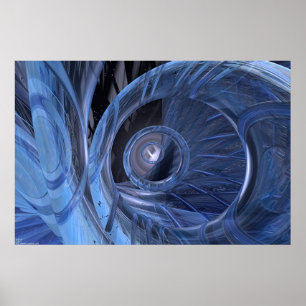 Póster Organix - Azul