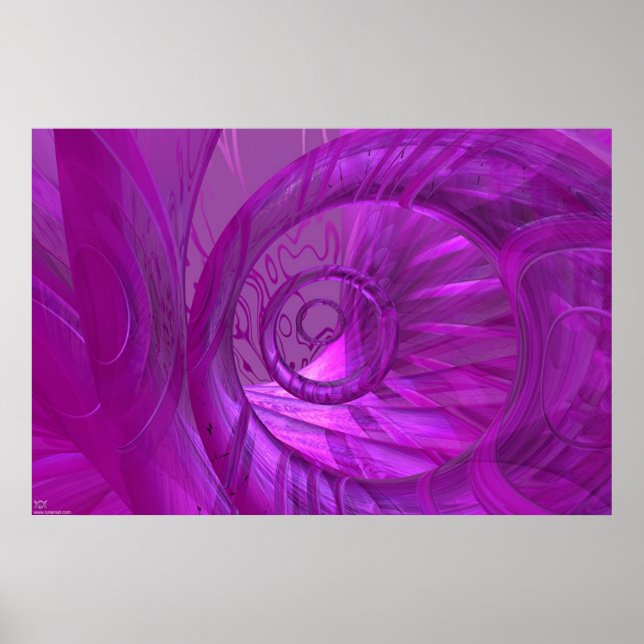 Póster Organix - Púrpura (Frente)