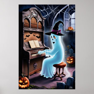 Póster Órgano de juego fantasma