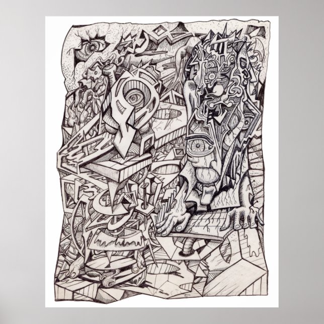 Póster Órgano de preocupación (Frente)