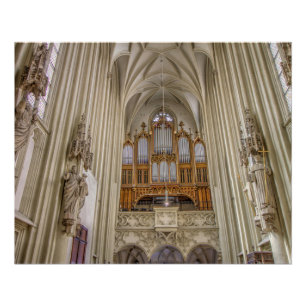 Póster Órgano de tubos Maria Am Gestade
