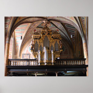 Póster Orgel Pfarrkirche St.Wolfgang am Wolfgangsee