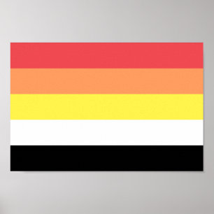 Póster Orgullo Akoisexual Akoirromántico