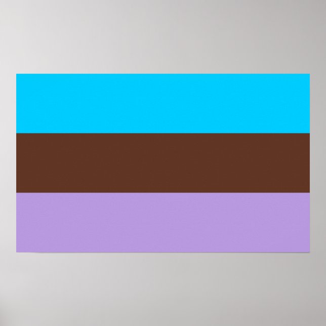 Póster Orgullo androsexual (Frente)
