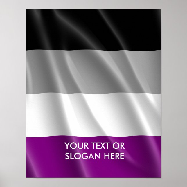 PÓSTER ORGULLO ASEXUAL (Frente)