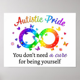 Póster Orgullo autista
