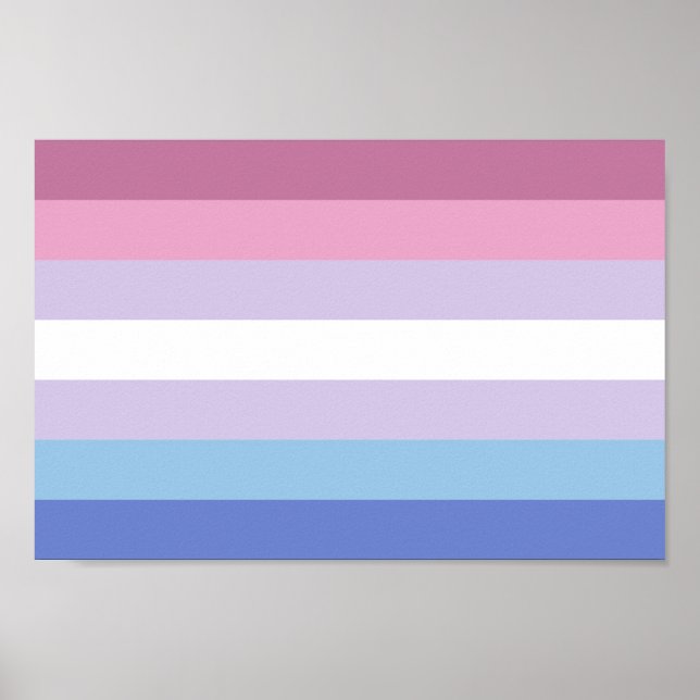 Póster Orgullo bigénero (Frente)