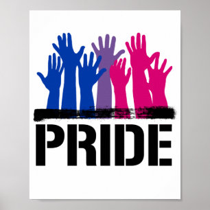 Póster Orgullo Bisexual Juntos
