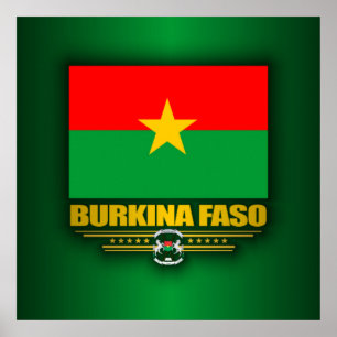 Póster Orgullo de Burkina Faso