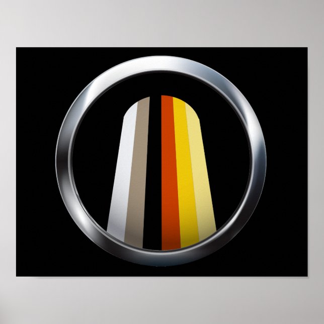 Póster Orgullo de Cabello Largo (Frente)