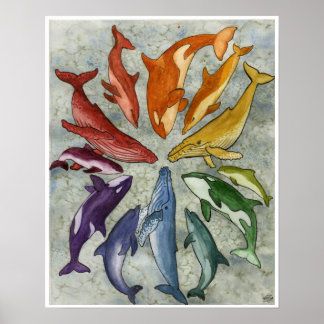 Póster Orgullo de Cetacean