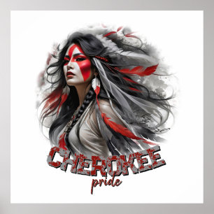 Póster Orgullo de Cherokee