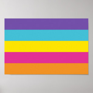 Póster Orgullo de género no binario